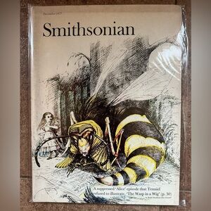 Vintage Alice in Wonderland Smithsonian Magazine December 1977